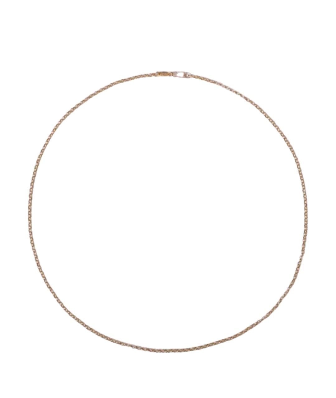 CHROME HEARTS Зеленая цепочка/подвеска из желтого золота, фото 1