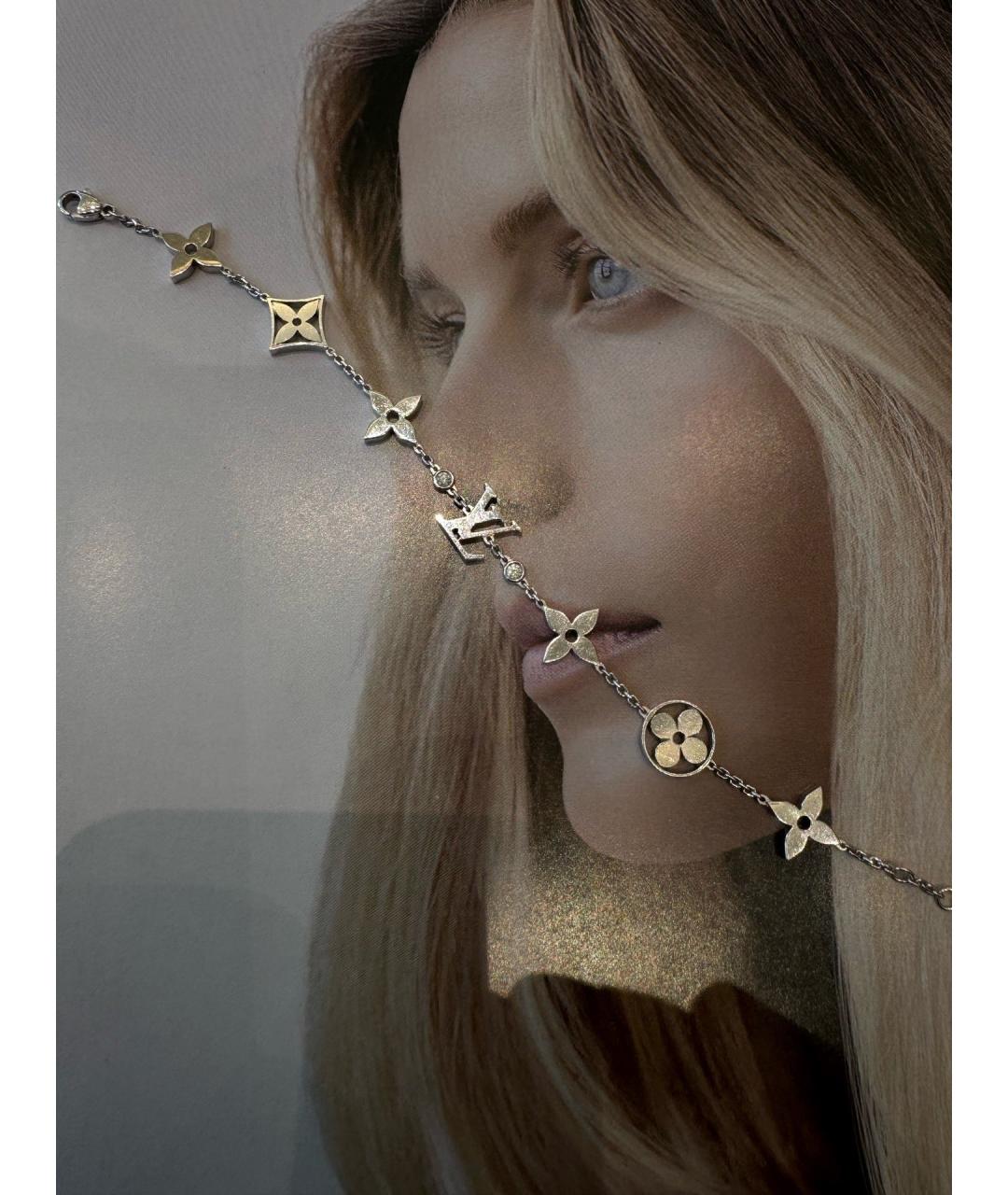 LOUIS VUITTON Серебрянный браслет из белого золота, фото 2