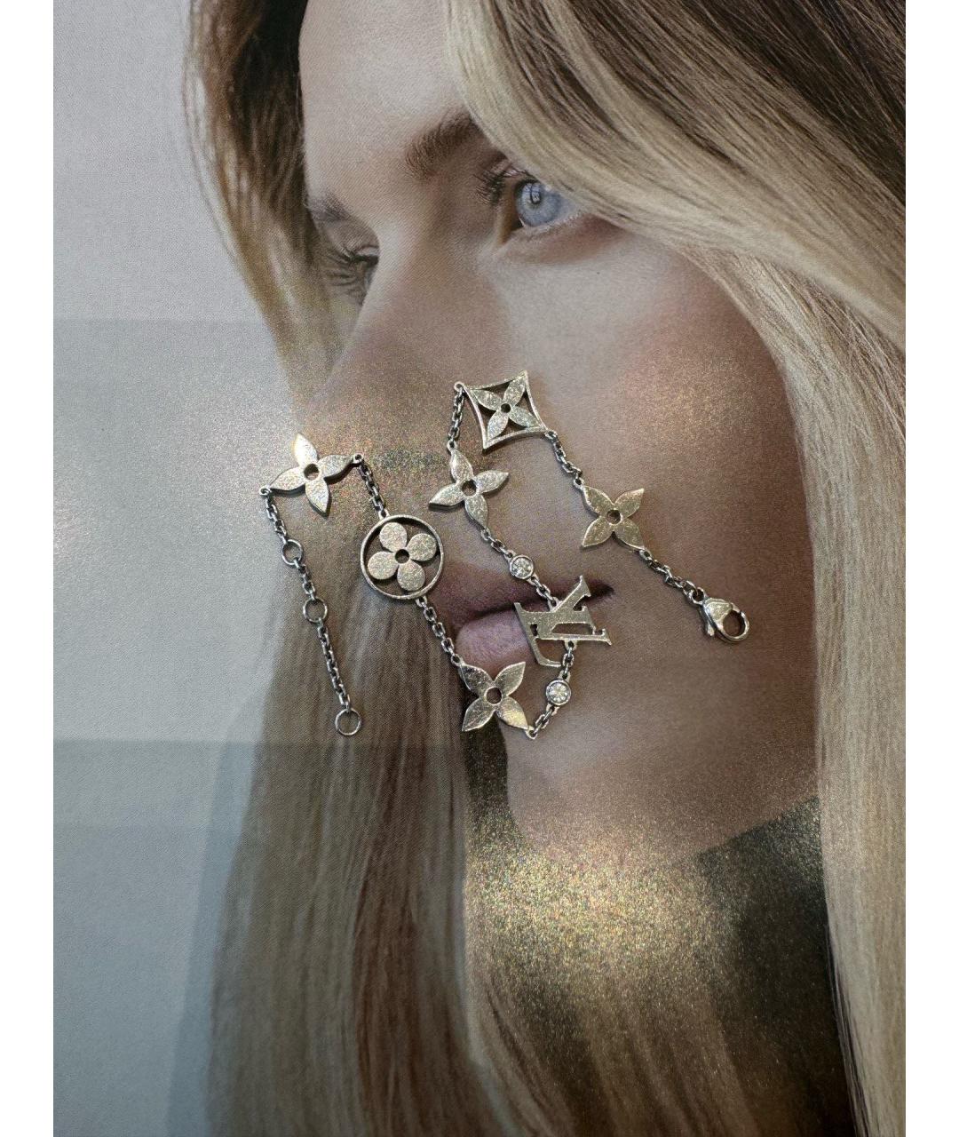 LOUIS VUITTON Серебрянный браслет из белого золота, фото 4