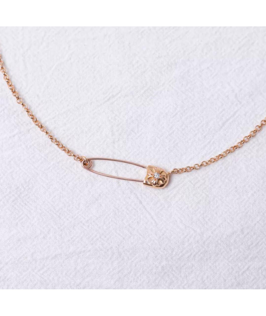 CHROME HEARTS Золотая цепочка/подвеска из розового золота, фото 4