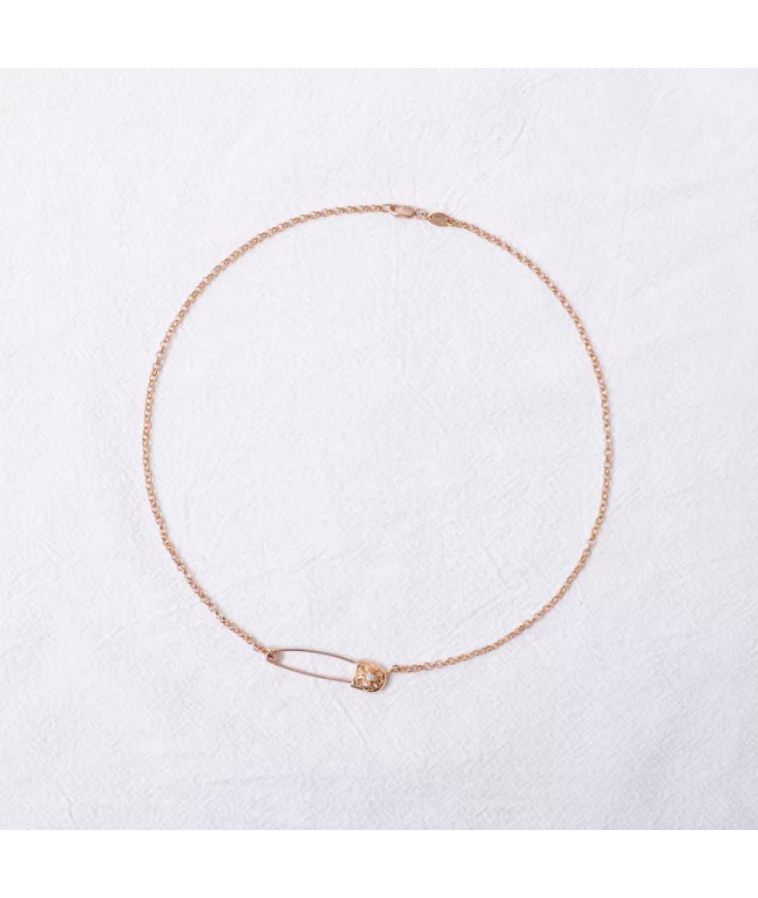 CHROME HEARTS Золотая цепочка/подвеска из розового золота, фото 5