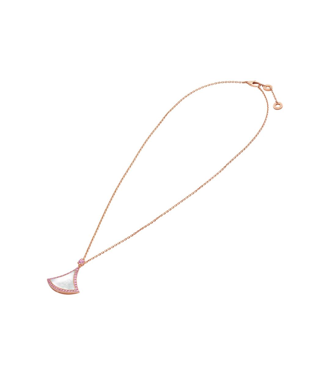 BVLGARI Золотая подвеска из розового золота, фото 2