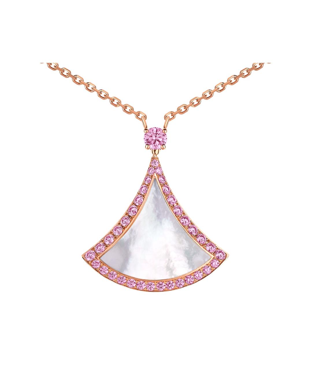 BVLGARI Золотая подвеска из розового золота, фото 8