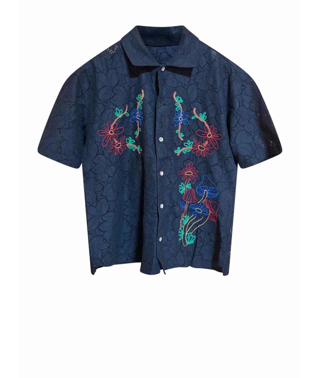 ANDERSSON BELL Черная хлопковая кэжуал рубашка, фото 1