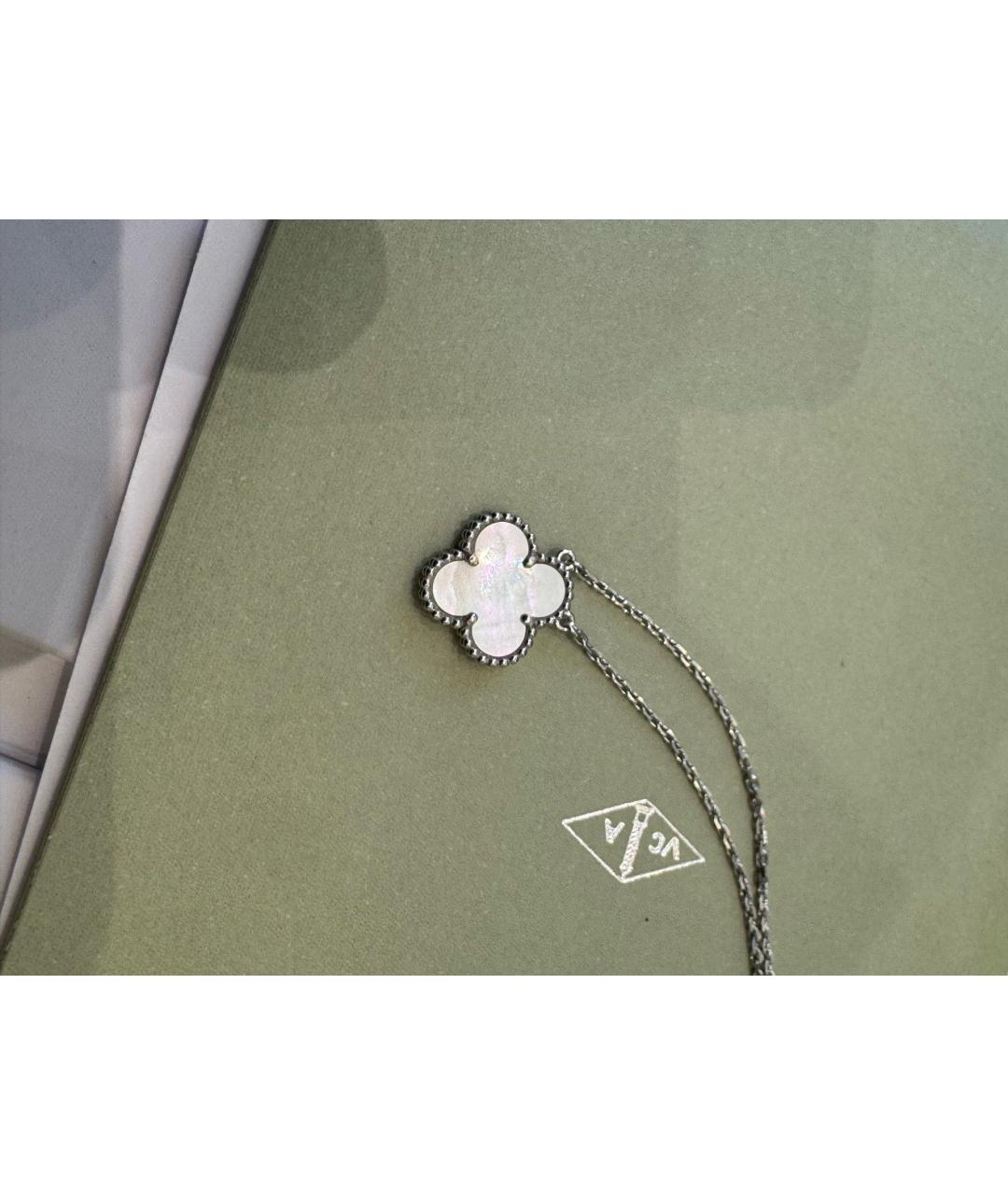 VAN CLEEF & ARPELS Серебряное колье из белого золота, фото 7