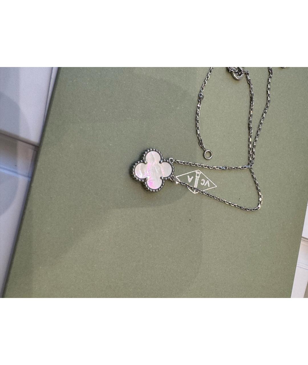 VAN CLEEF & ARPELS Серебряное колье из белого золота, фото 5