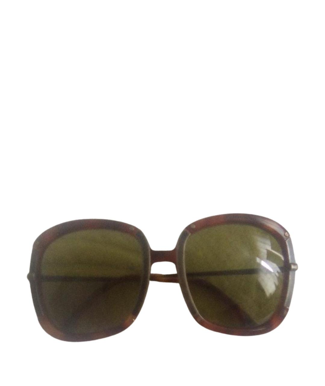 BOTTEGA VENETA Коричневые солнцезащитные очки, фото 1