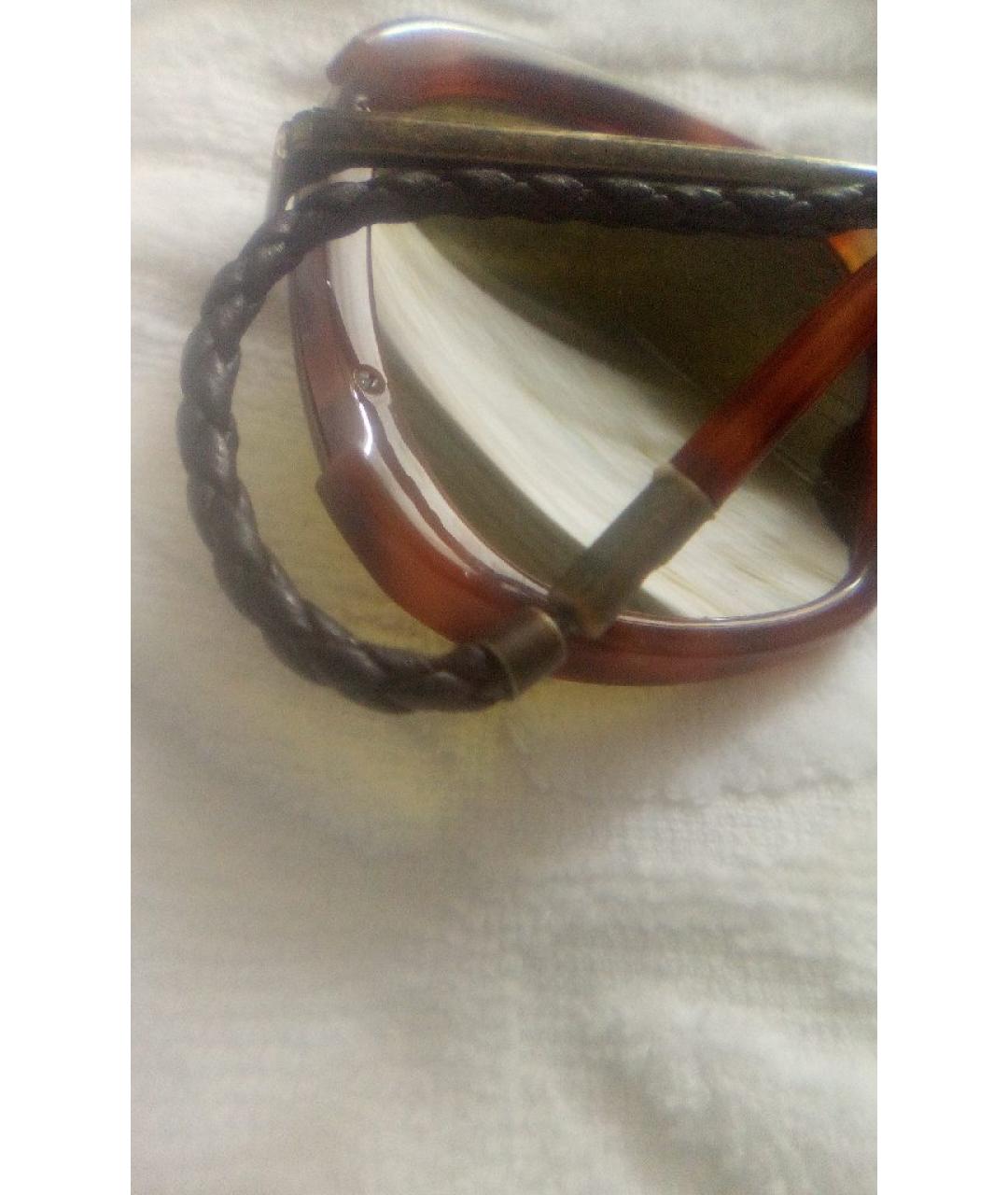 BOTTEGA VENETA Коричневые солнцезащитные очки, фото 7