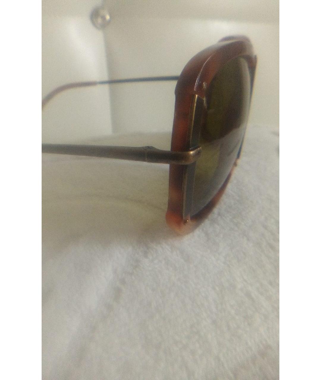 BOTTEGA VENETA Коричневые солнцезащитные очки, фото 3