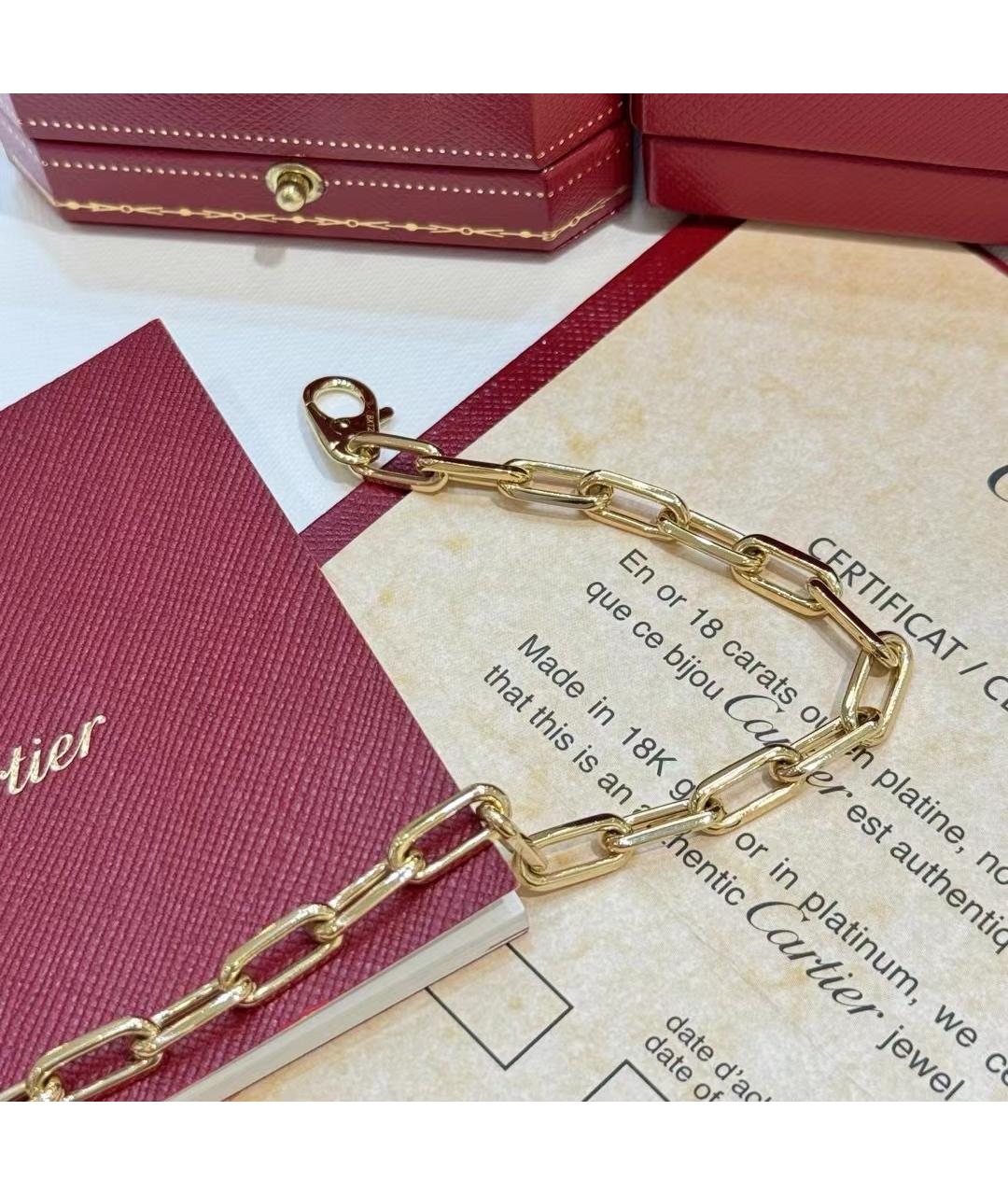 CARTIER Золотой браслет из желтого золота, фото 3