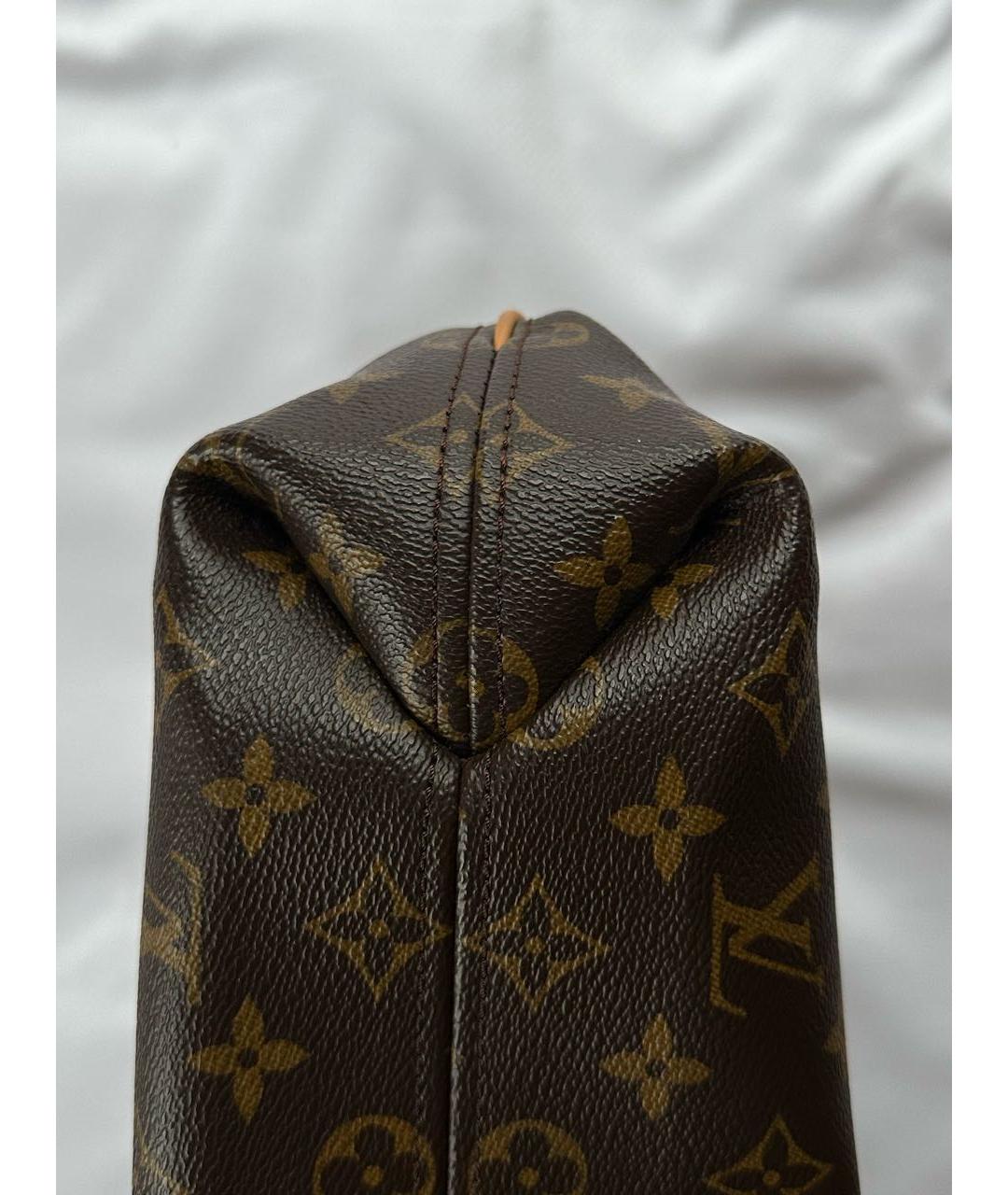 LOUIS VUITTON Коричневая сумка тоут, фото 4