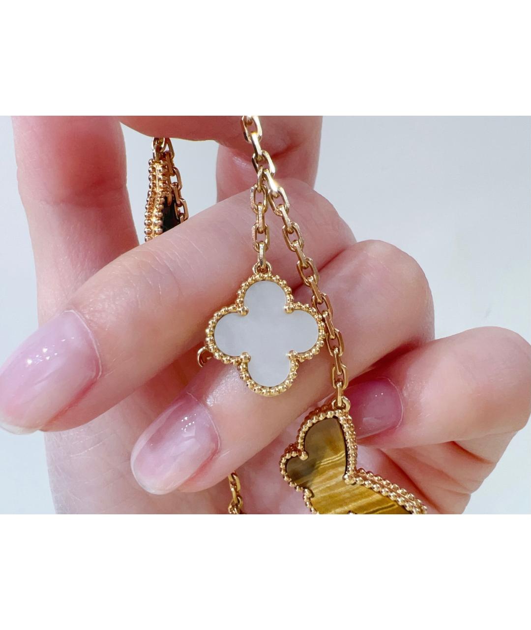 VAN CLEEF & ARPELS Золотой браслет из розового золота, фото 5