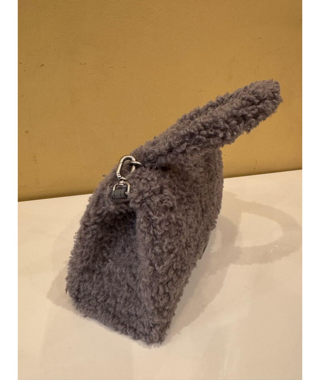 BALENCIAGA Серая сумка с короткими ручками, фото 2