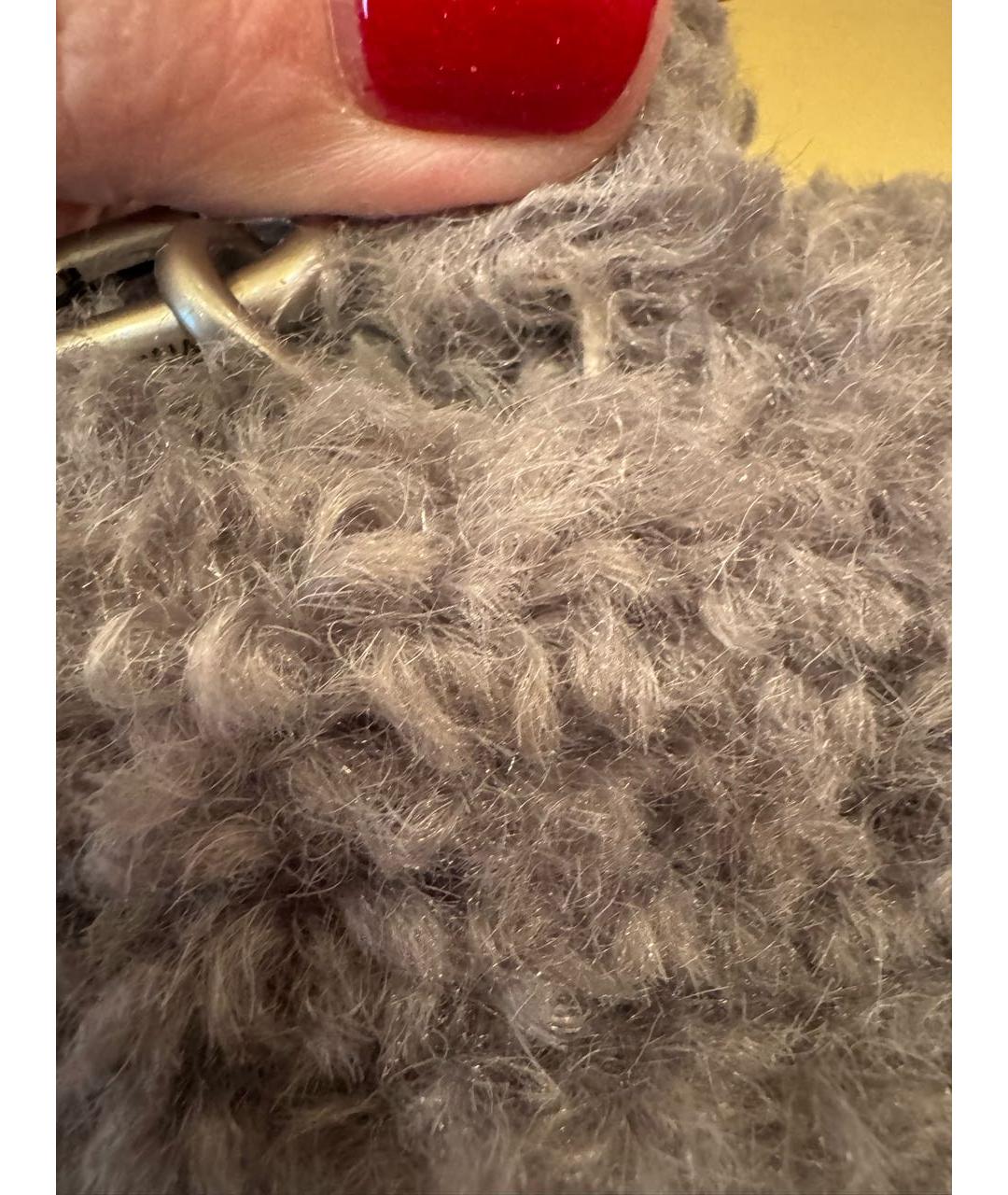 BALENCIAGA Серая сумка с короткими ручками, фото 6