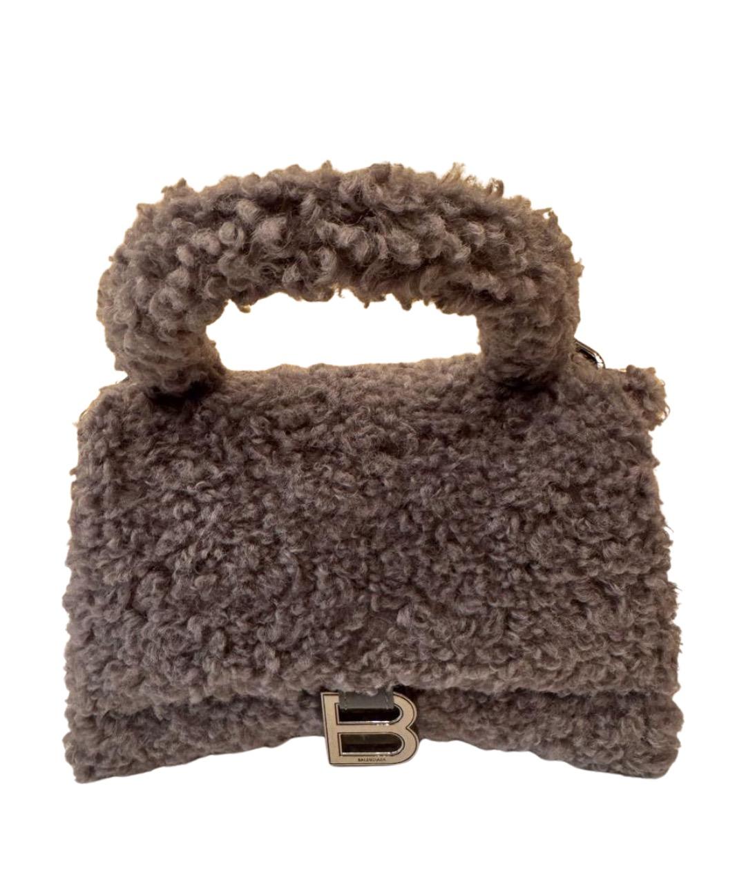 BALENCIAGA Серая сумка с короткими ручками, фото 1