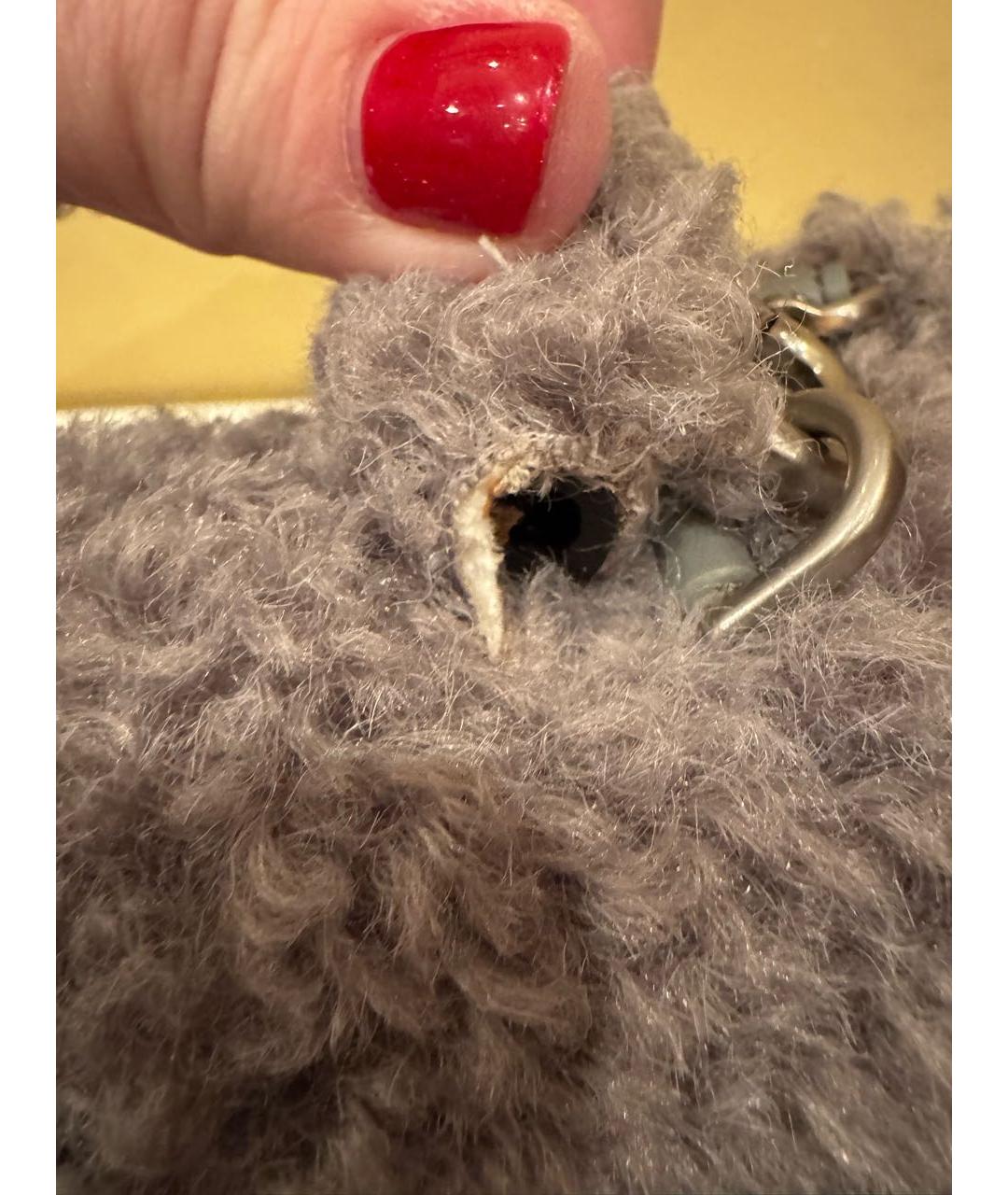 BALENCIAGA Серая сумка с короткими ручками, фото 7