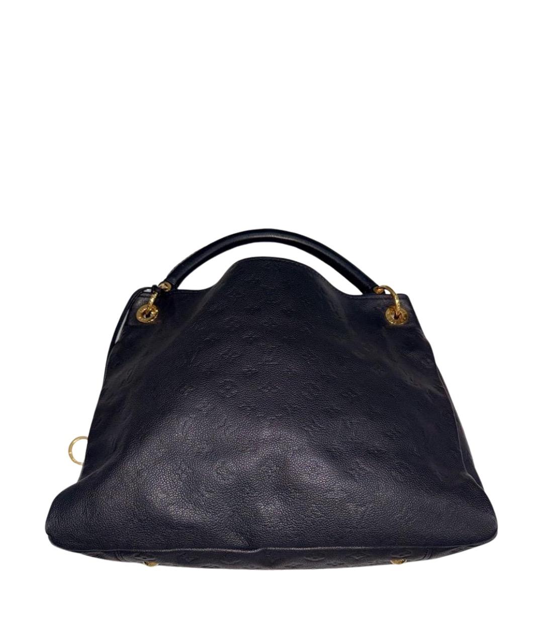 LOUIS VUITTON Темно-синяя кожаная сумка через плечо, фото 1