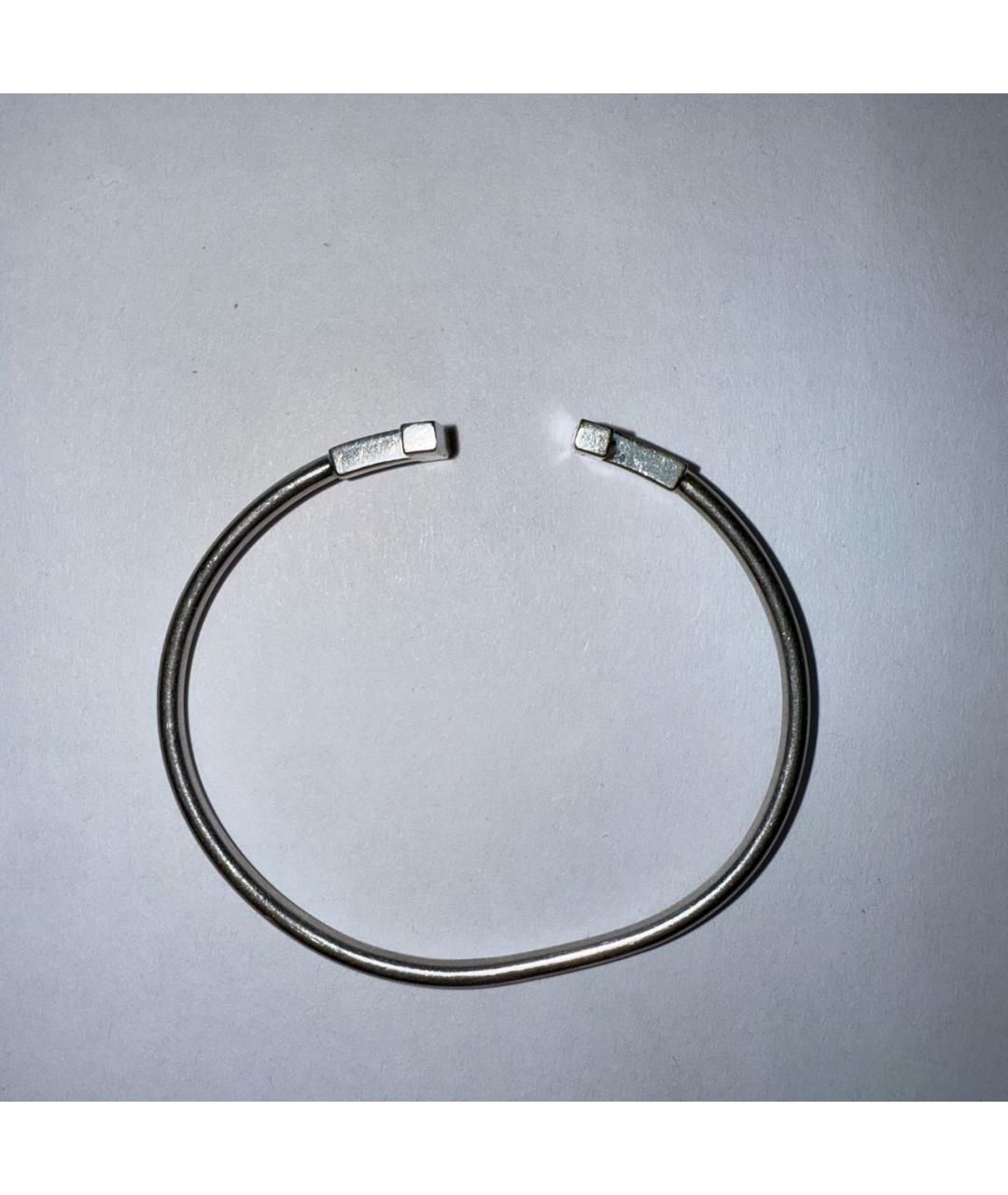 TIFFANY&CO Серебрянный браслет из белого золота, фото 3