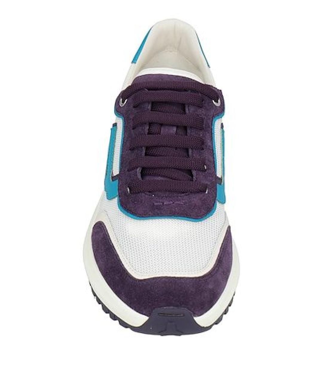 BALLY Белые синтетические низкие кроссовки / кеды, фото 2