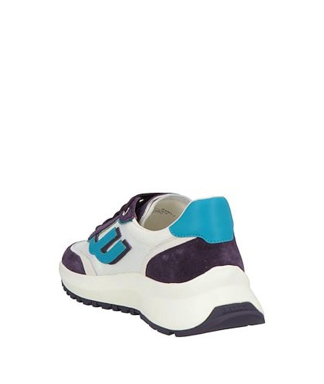 BALLY Белые синтетические низкие кроссовки / кеды, фото 4