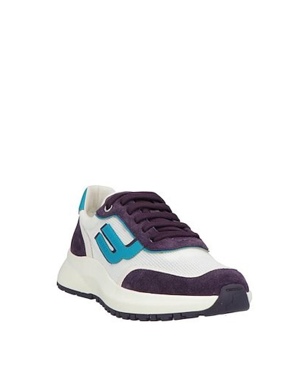 BALLY Белые синтетические низкие кроссовки / кеды, фото 5