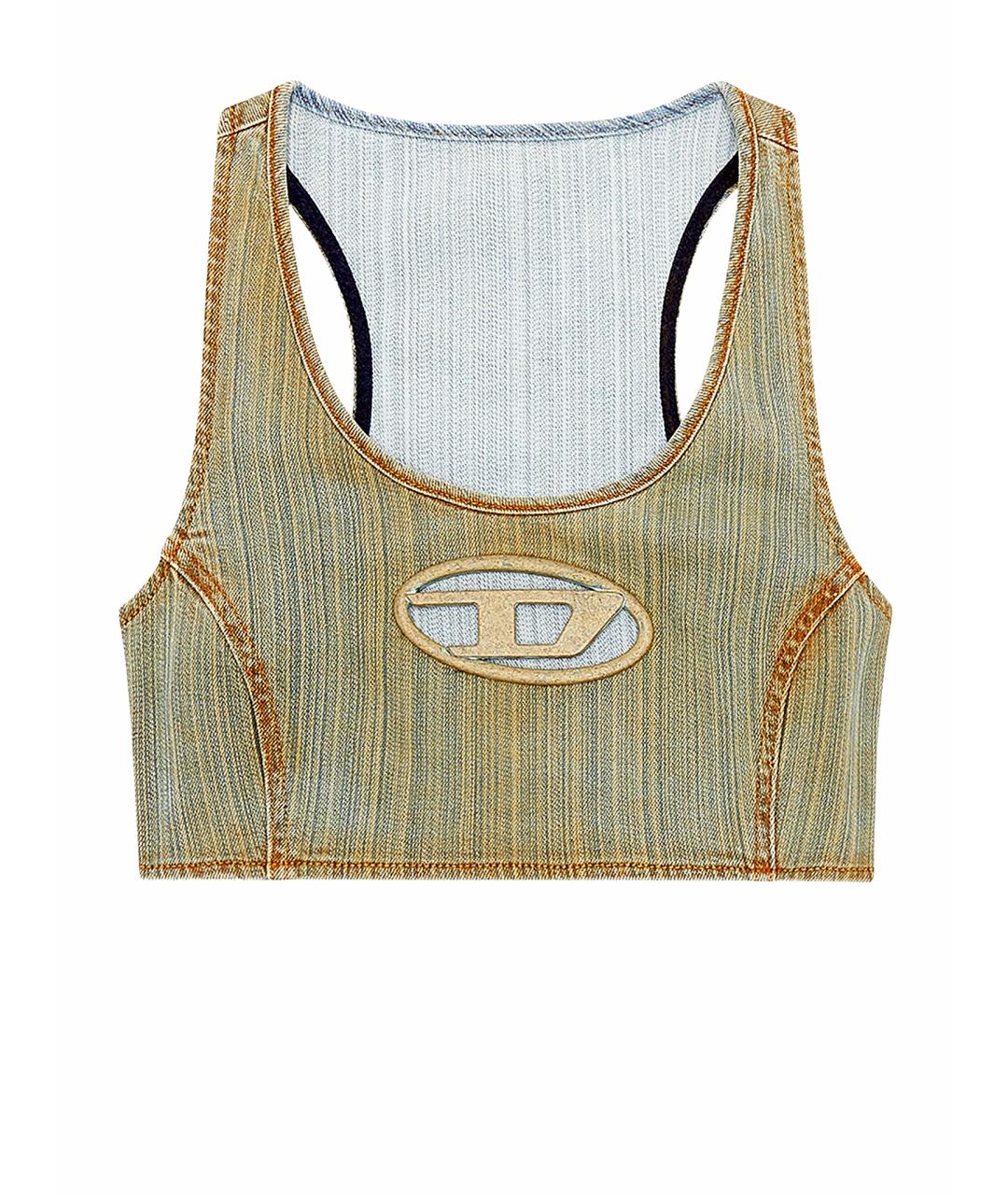 DIESEL Мульти деним майка, фото 1