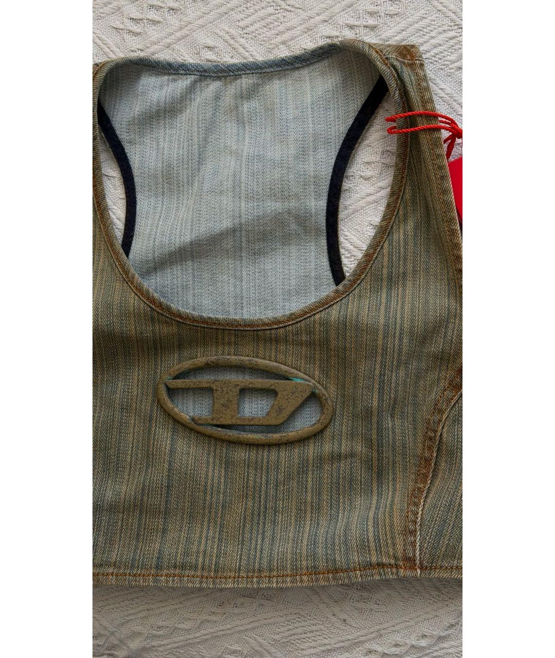 DIESEL Мульти деним майка, фото 2