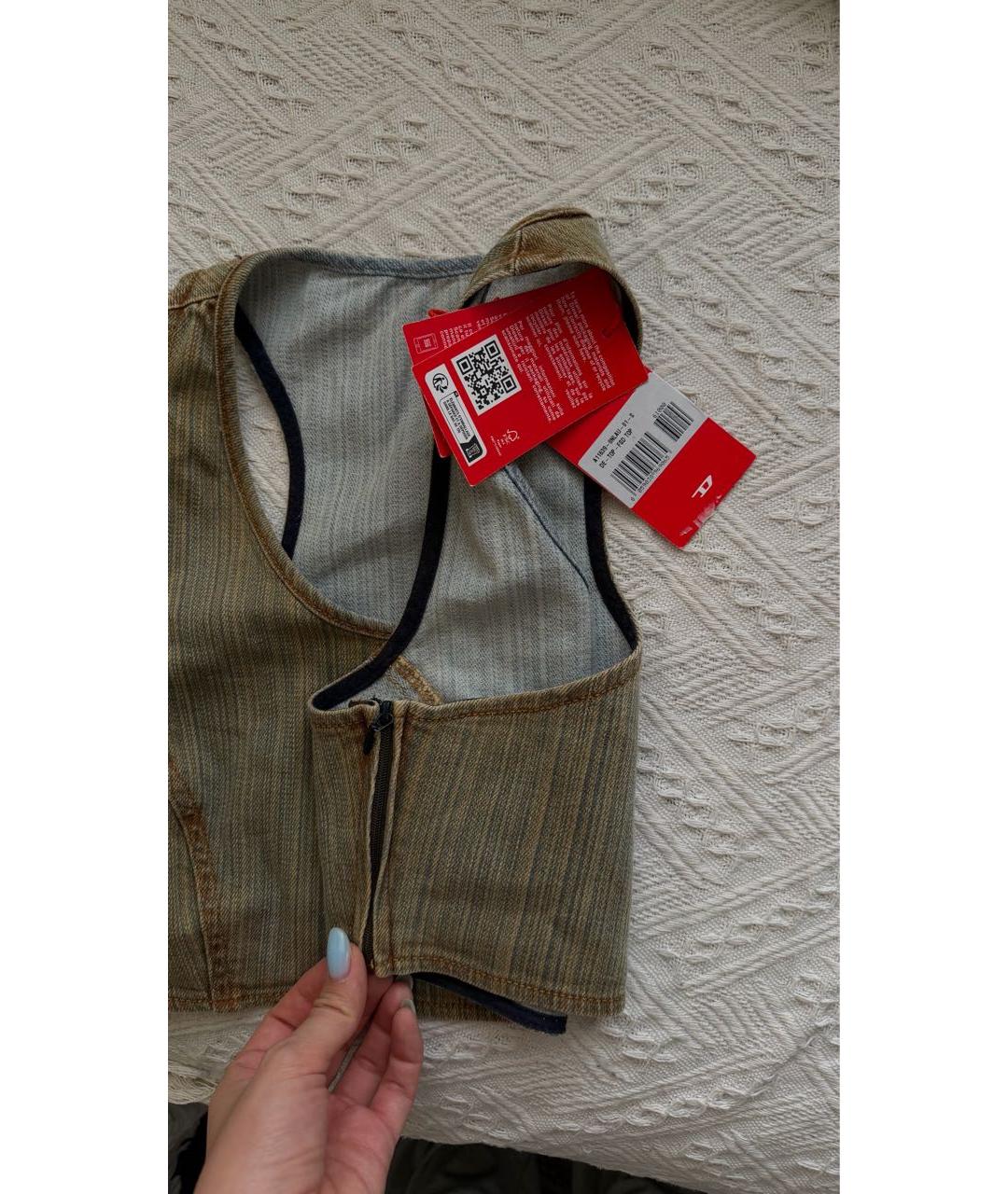 DIESEL Мульти деним майка, фото 3