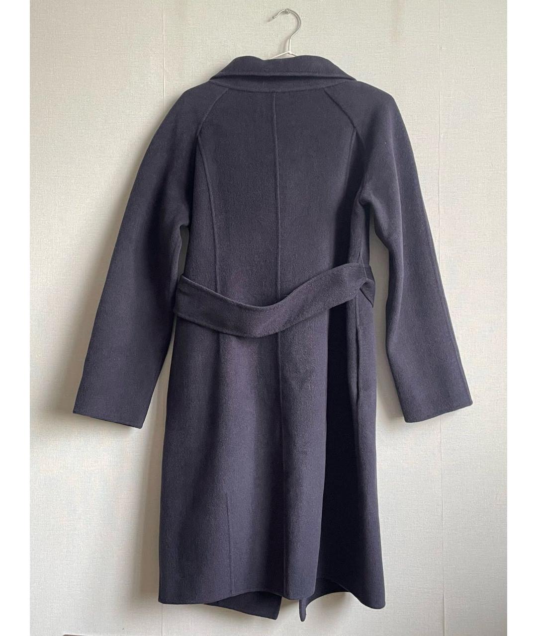 'S MAX MARA Антрацитовое шерстяное пальто, фото 2