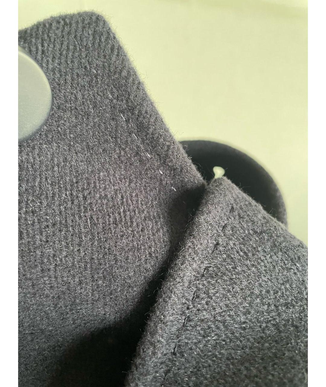 'S MAX MARA Антрацитовое шерстяное пальто, фото 5