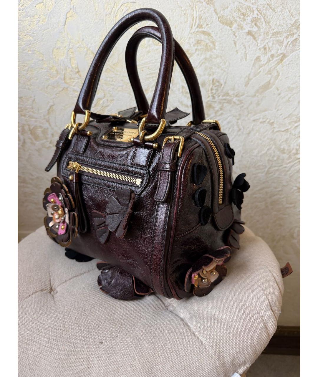 DOLCE&GABBANA Фиолетовая сумка тоут, фото 2