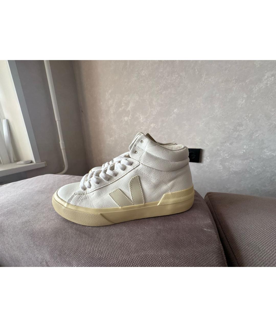 VEJA Белые кожаные кеды, фото 6