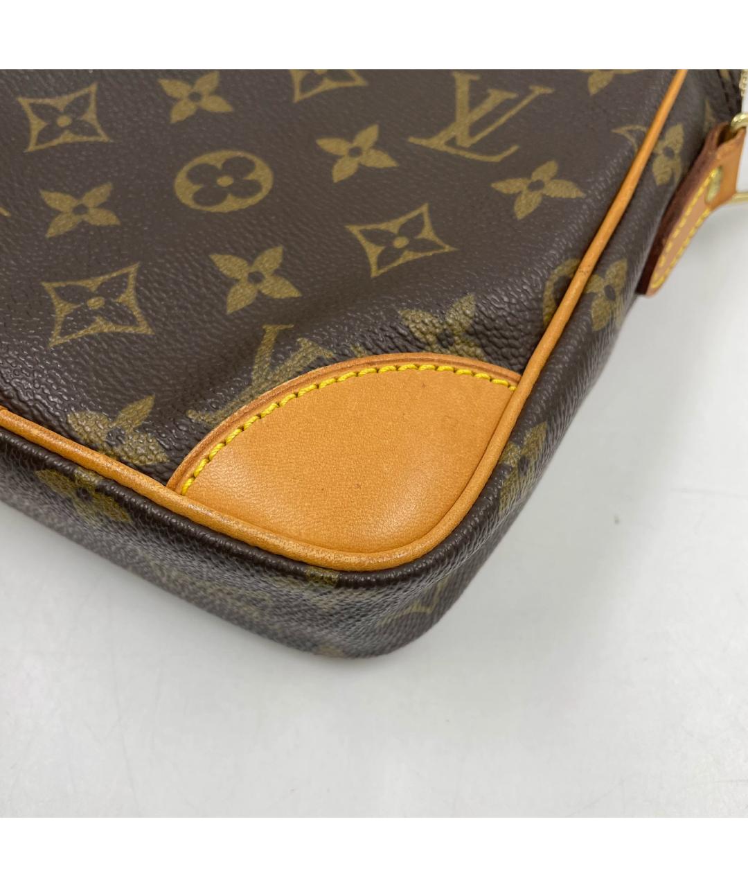 LOUIS VUITTON Коричневая сумка на плечо, фото 7