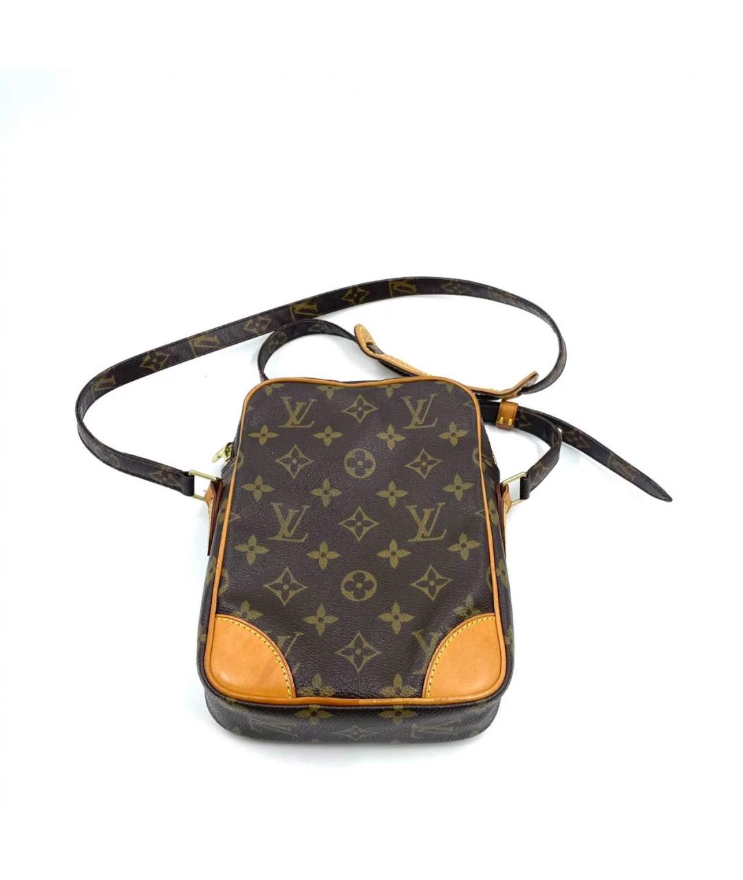 LOUIS VUITTON Коричневая сумка на плечо, фото 2
