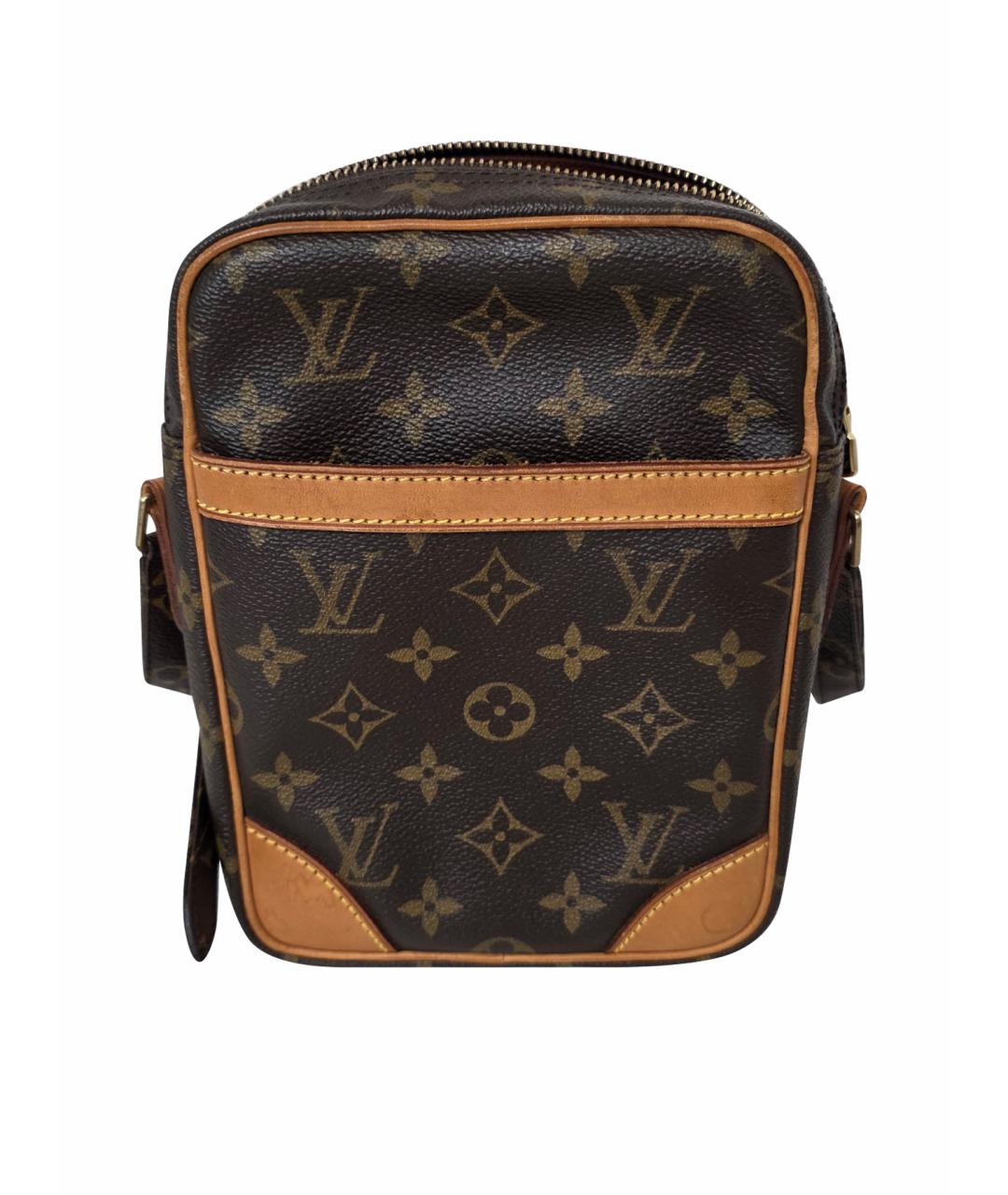 LOUIS VUITTON Коричневая сумка на плечо, фото 10
