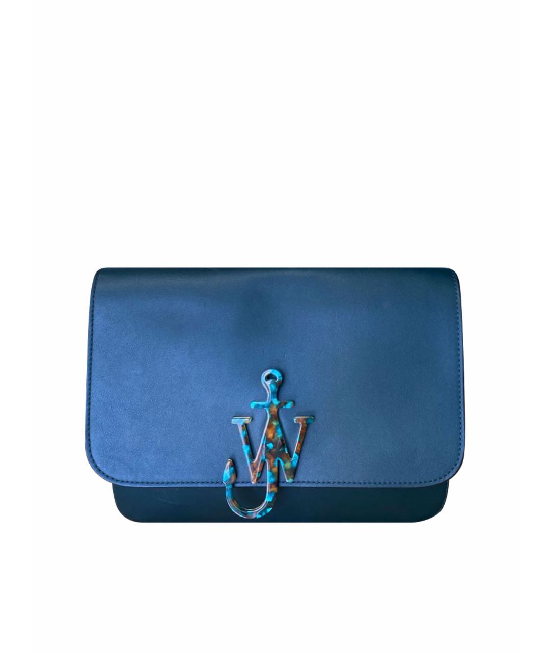 J.W.ANDERSON Зеленая кожаная сумка через плечо, фото 1