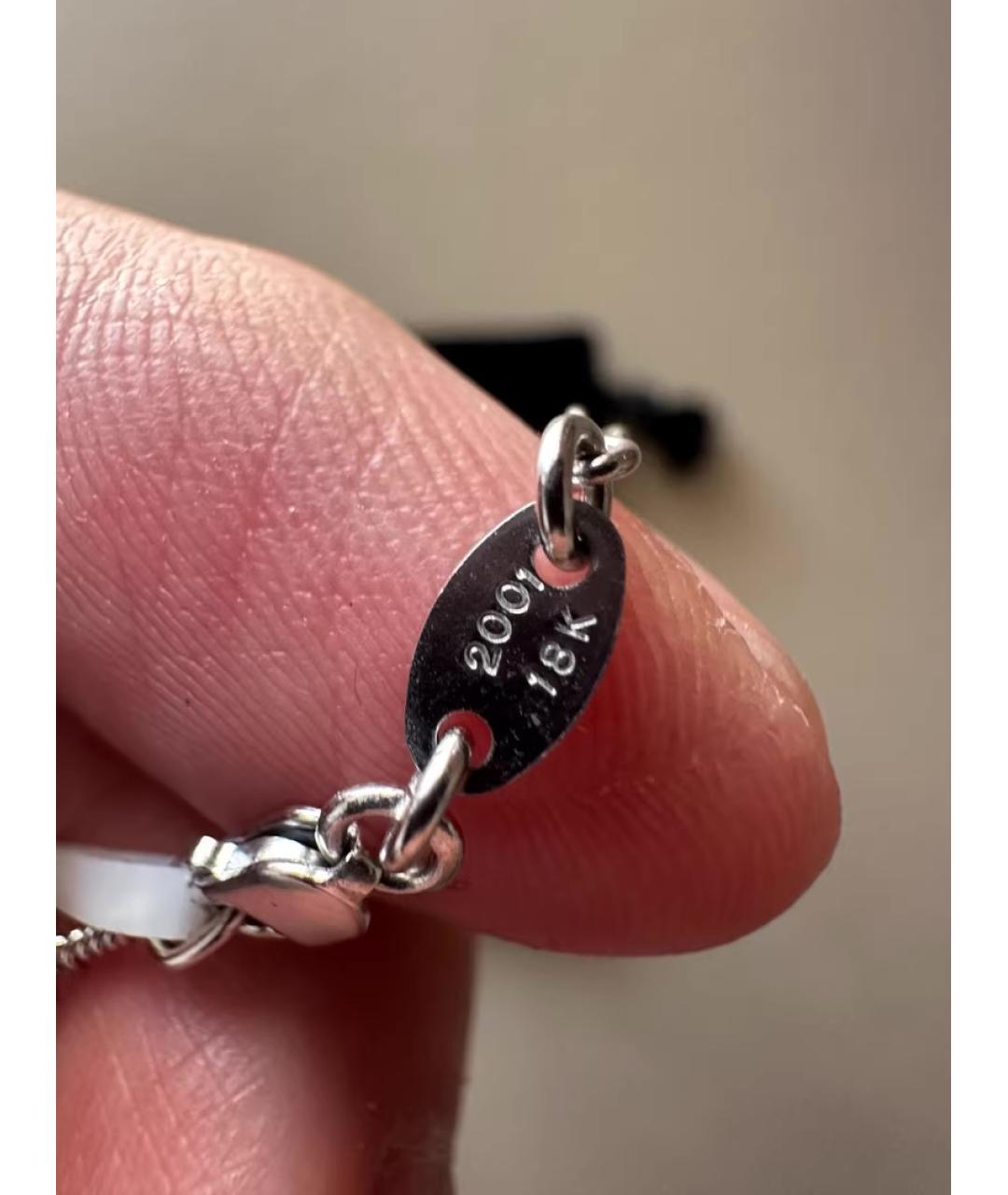 CHROME HEARTS Серебряная цепочка/подвеска из белого золота, фото 3