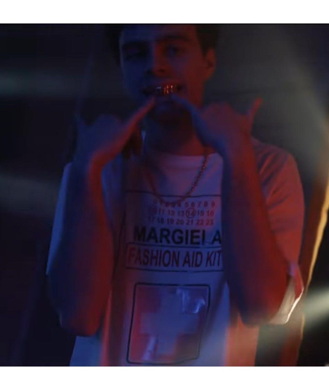 MAISON MARGIELA Белая хлопковая футболка, фото 6