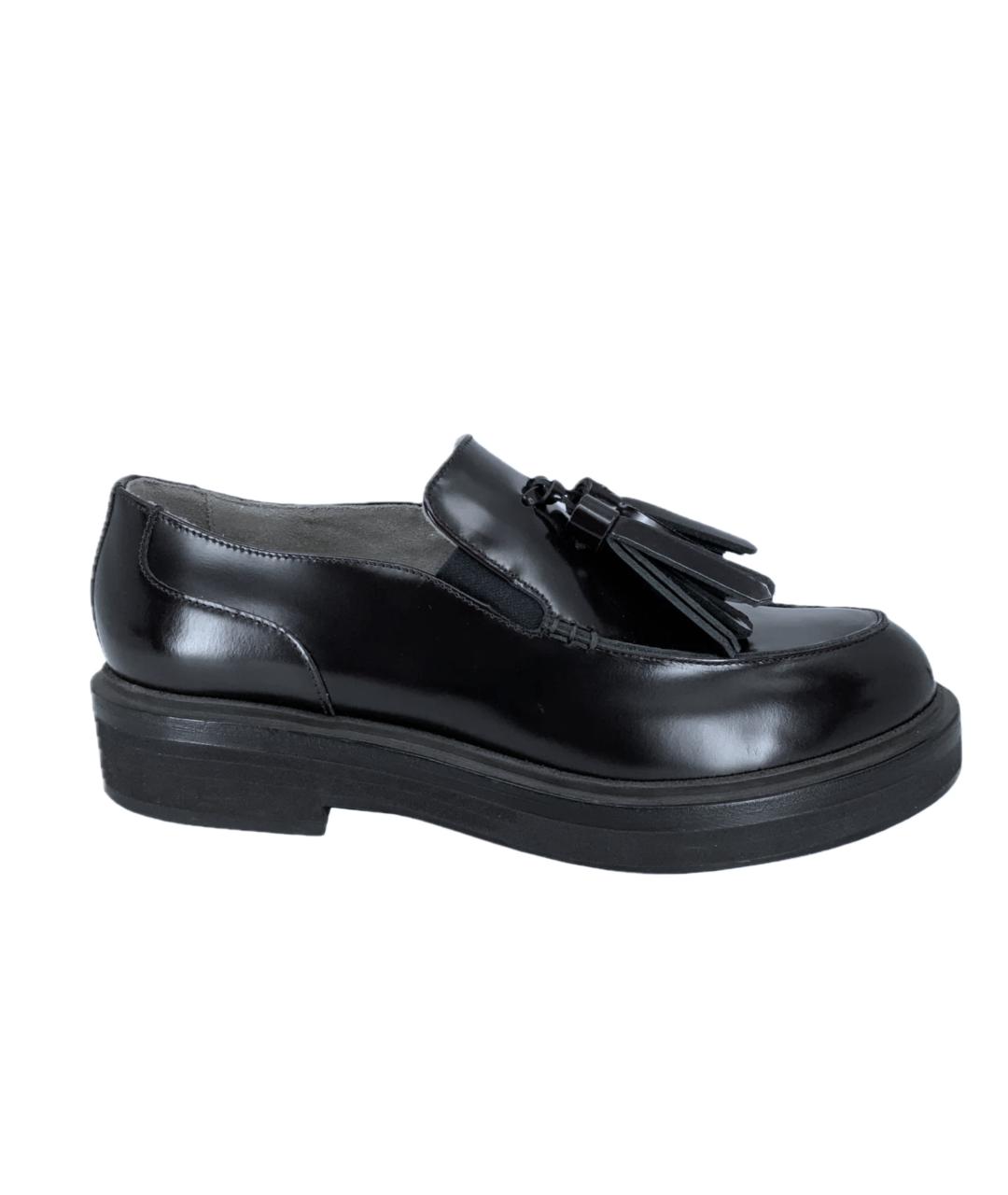 BRUNELLO CUCINELLI Темно-синие кожаные лоферы, фото 10