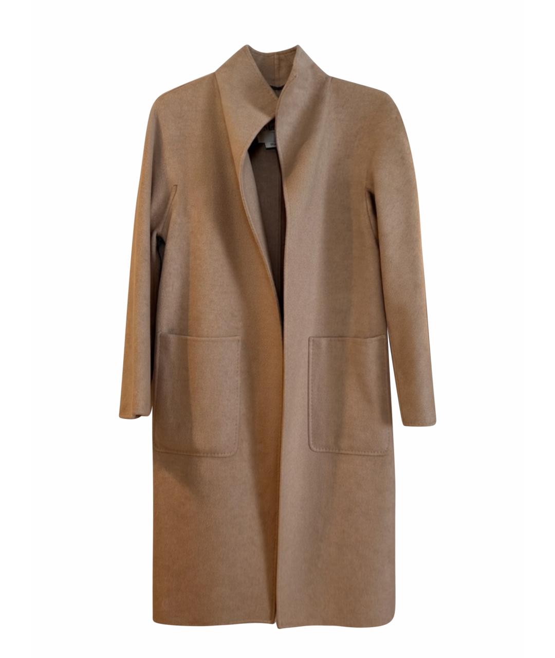 MAX MARA Бежевое кашемировое пальто, фото 1