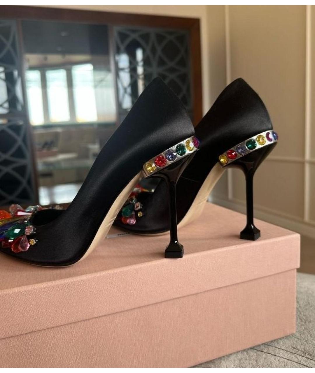 MIU MIU Черные туфли, фото 3