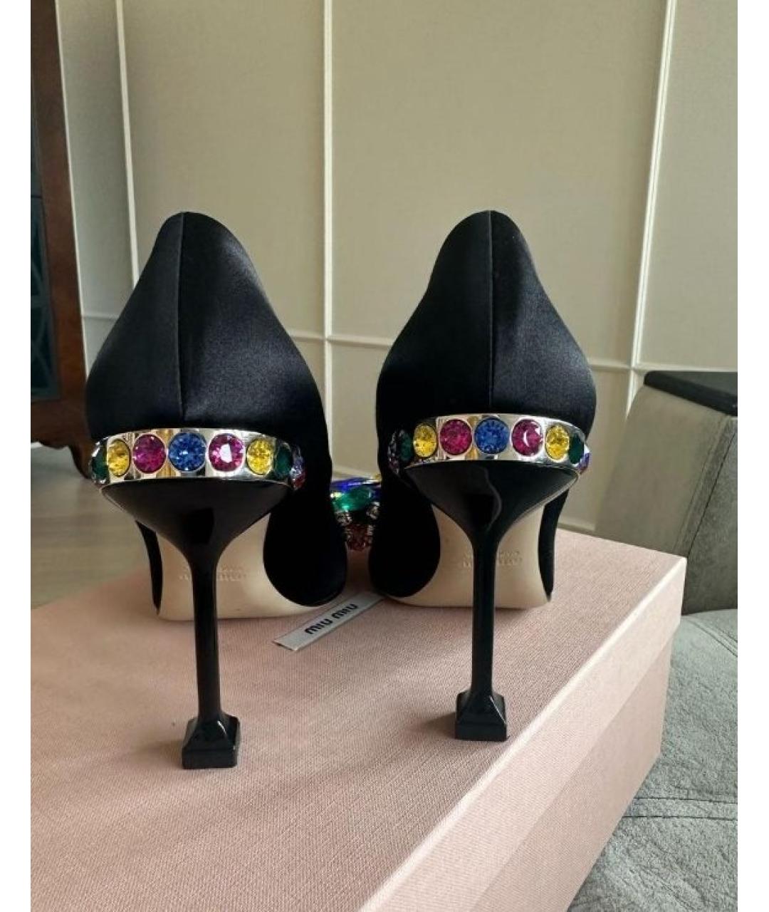 MIU MIU Черные туфли, фото 4