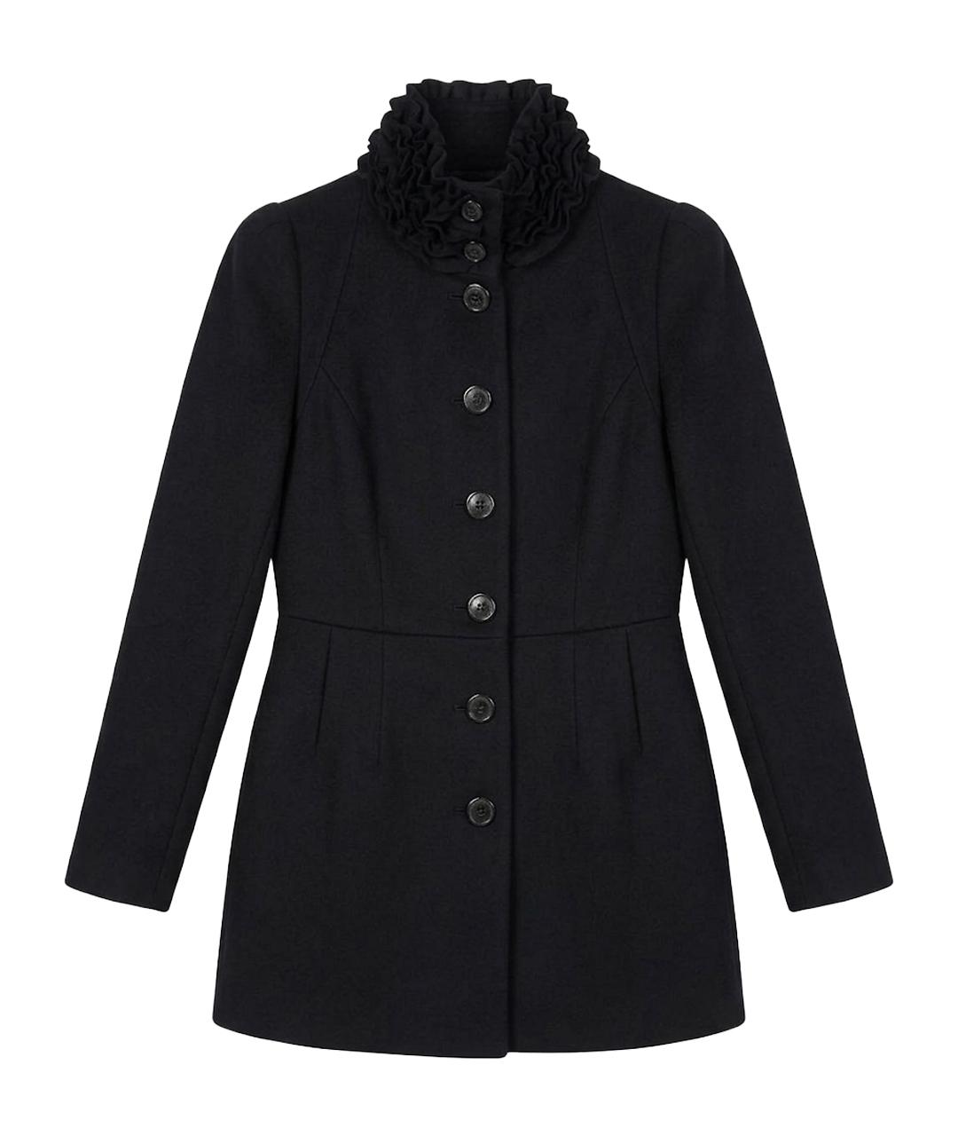 ARMANI COLLEZIONI Черное кашемировое пальто, фото 1