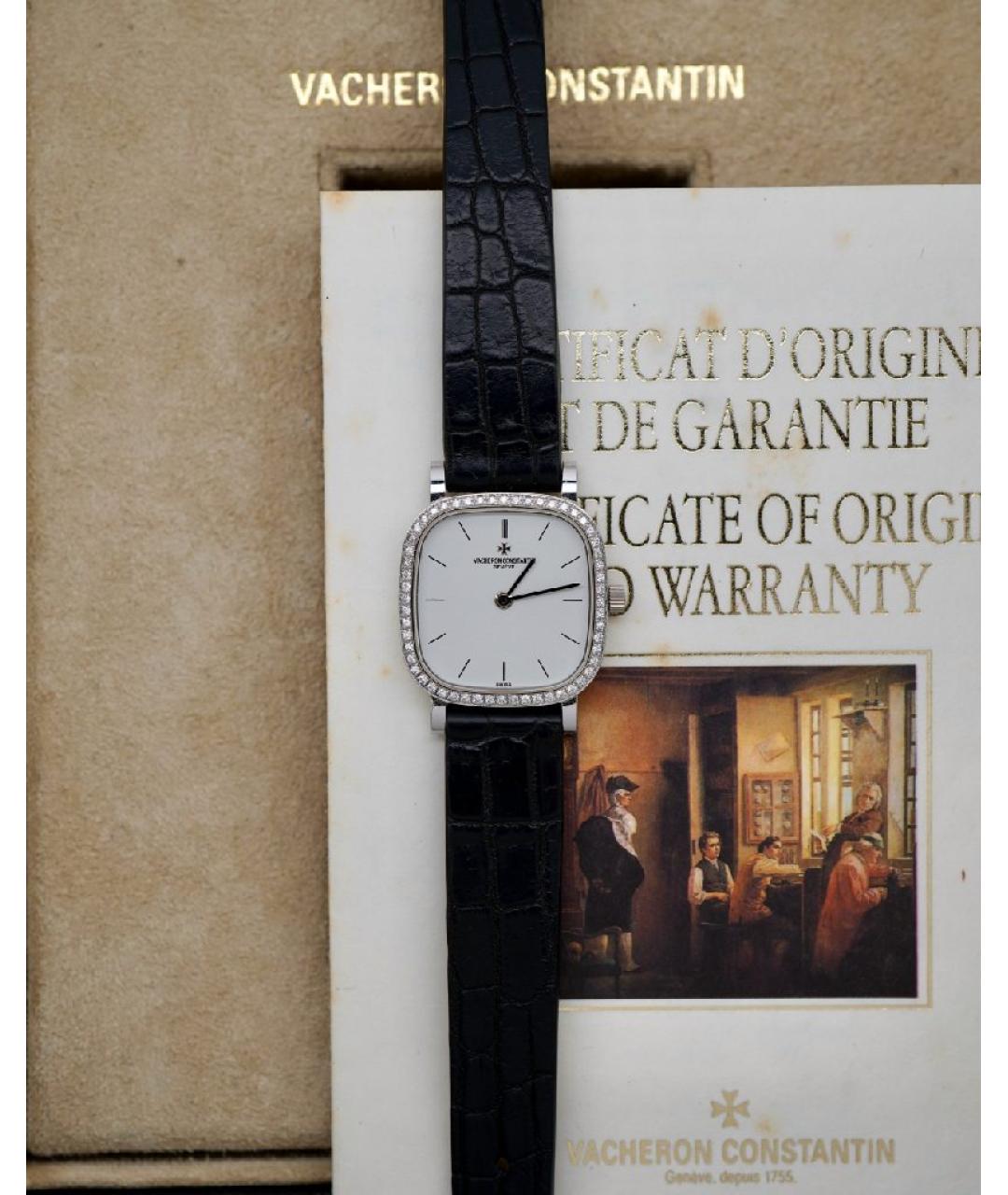 VACHERON CONSTANTIN Серебряные часы из белого золота, фото 4