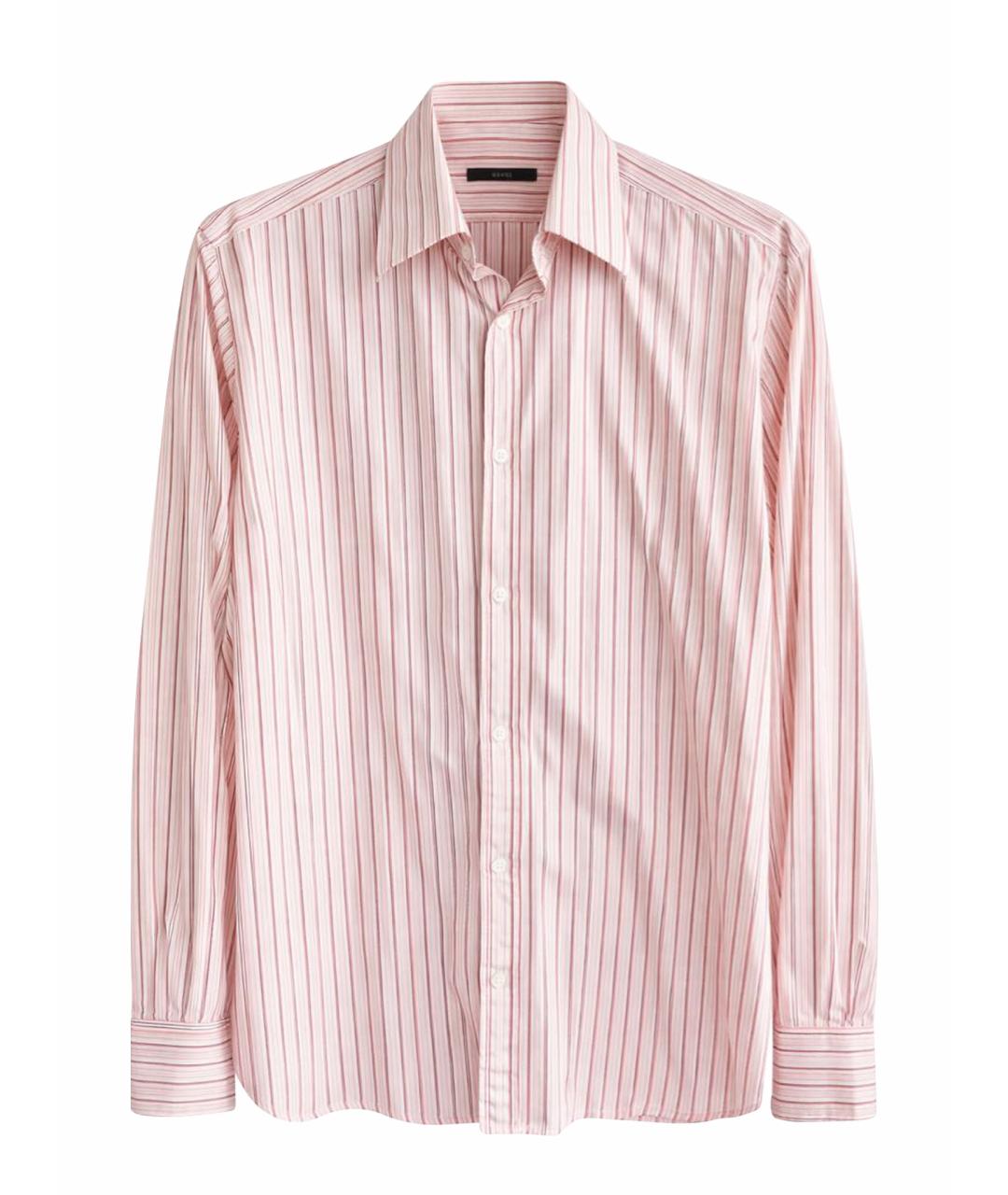 GUCCI Коралловая хлопковая классическая рубашка, фото 1