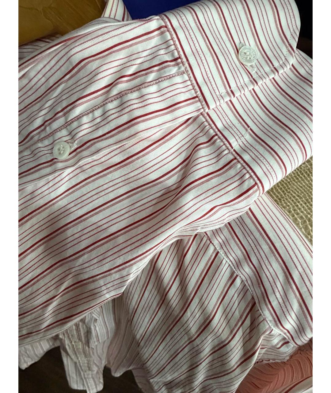 GUCCI Коралловая хлопковая классическая рубашка, фото 3