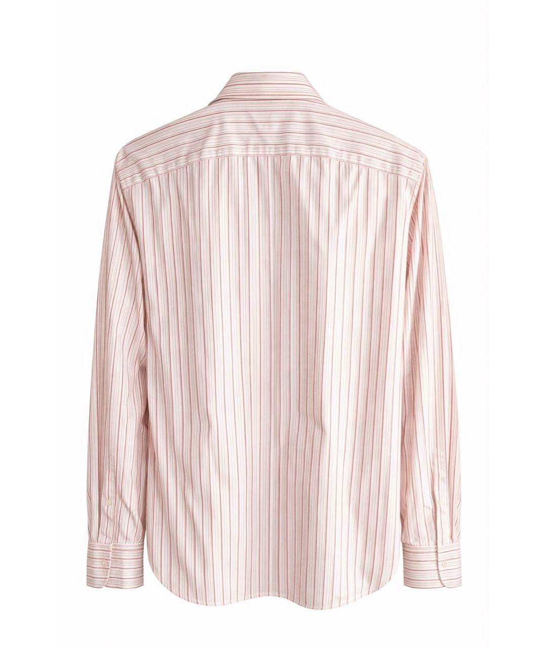 GUCCI Коралловая хлопковая классическая рубашка, фото 2