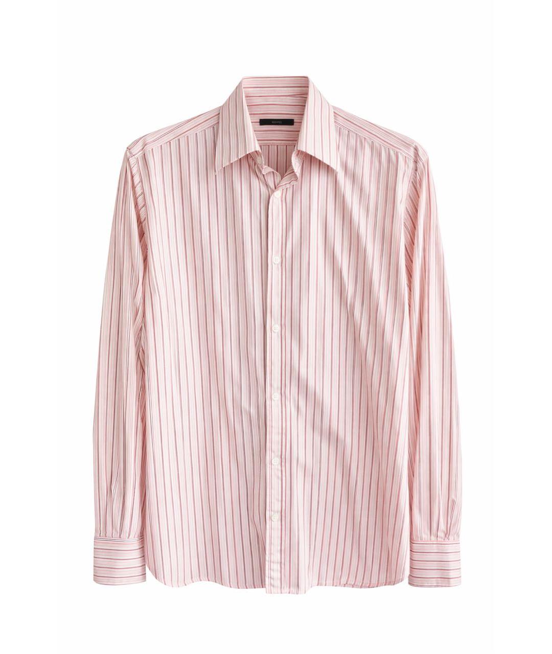 GUCCI Коралловая хлопковая классическая рубашка, фото 6