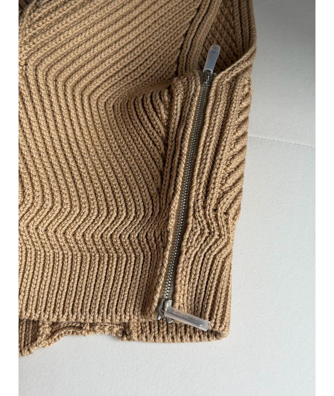 HERMES Бежевая хлопковая жилетка, фото 4