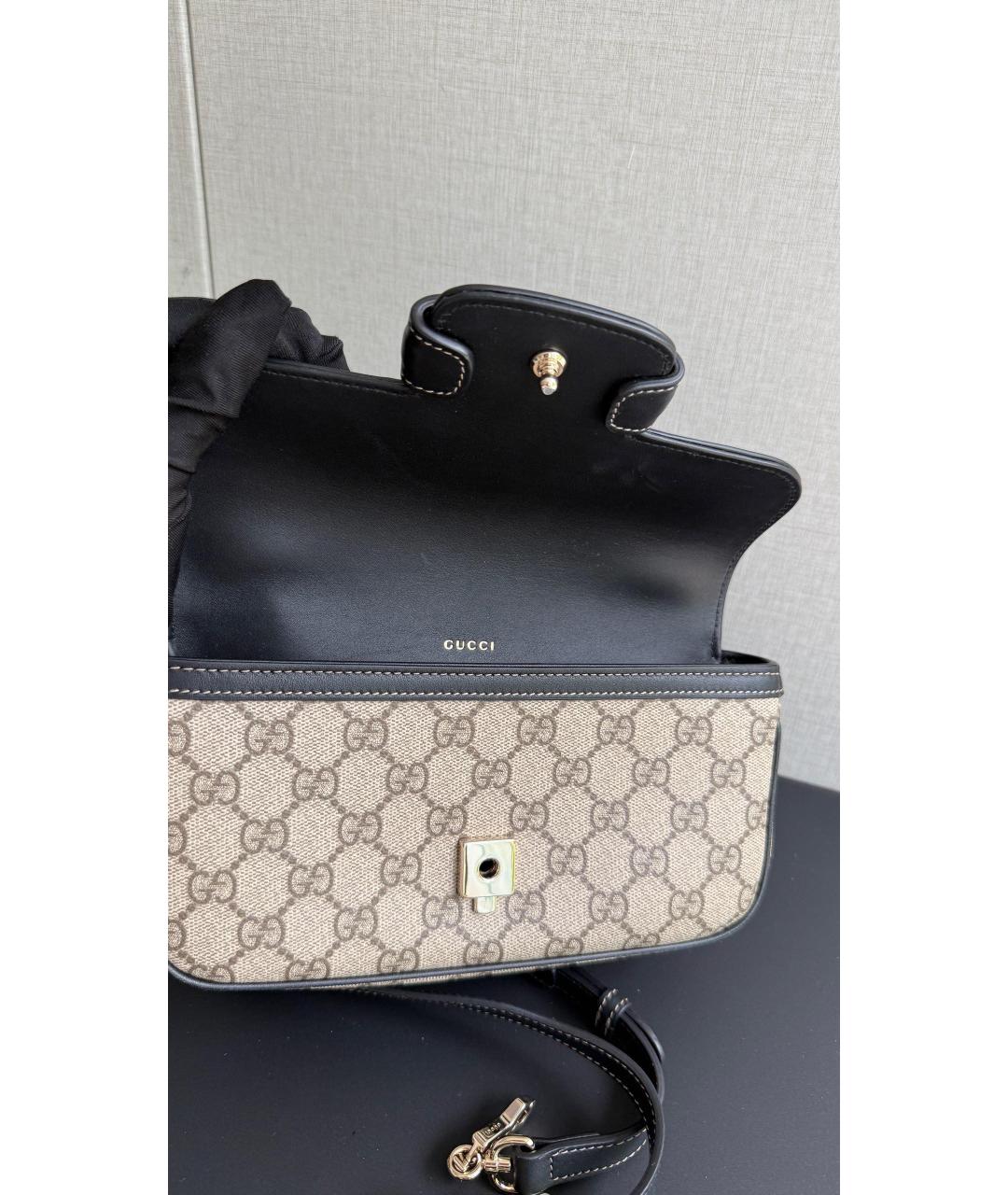 GUCCI Бежевая сумка через плечо, фото 7